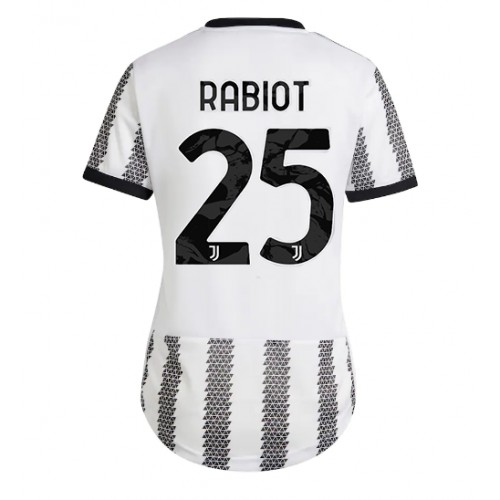 Fotbalové Dres Juventus Adrien Rabiot #25 Dámské Domácí 2022-23 Krátký Rukáv